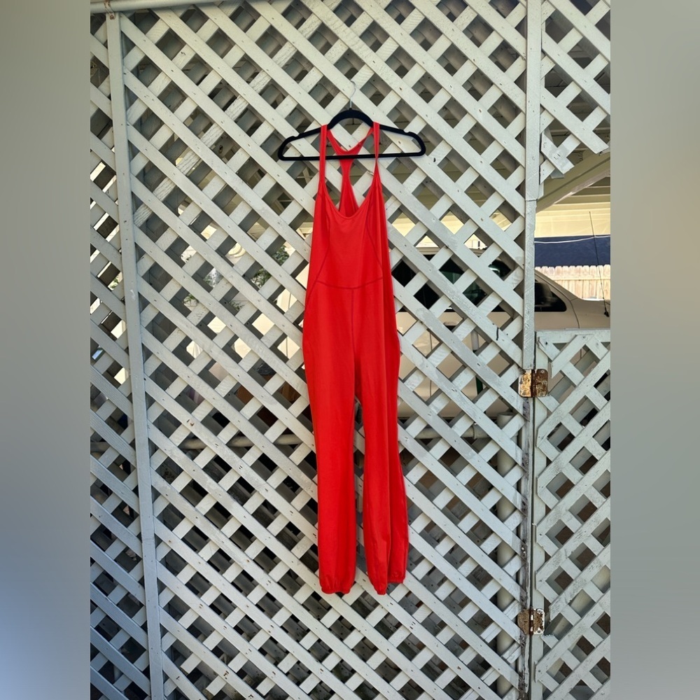 Free People Let's Bounce One Piece Jumpsuit - Picture 3 of 7